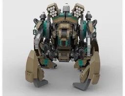 Heavy tetrapod sniper mec