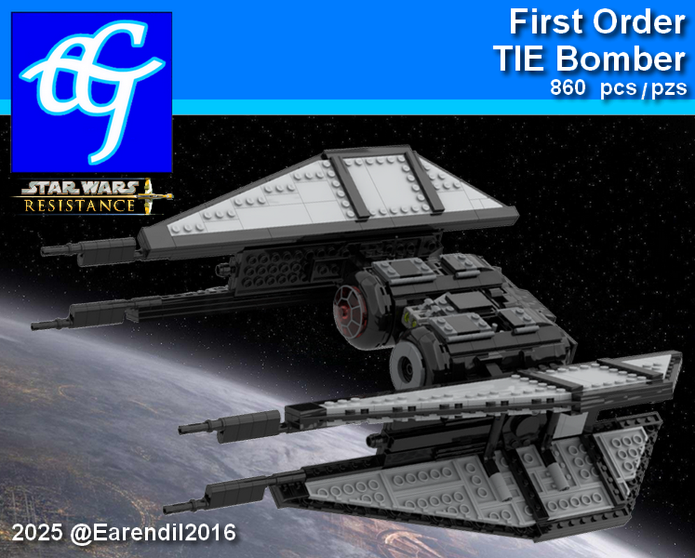 Lego First Order TIE Bomber