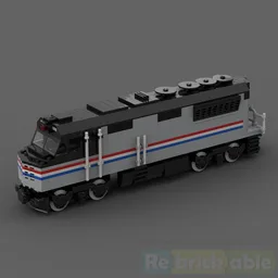 Metroliner diesel locomotive