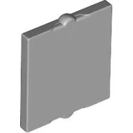 Glass for Window 1 x 2 x 2 Flat / Light Bluish Gray