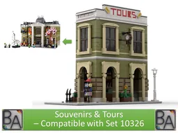 Souvenirs & Tours - Compatible with Set 10326