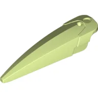 Large Figure Limb Cover / Claw / Spike Large with Axle / Yellowish Green