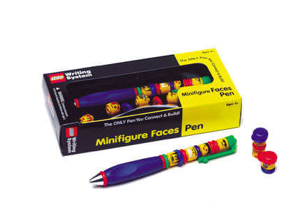 Lego Minifigure Faces Pen