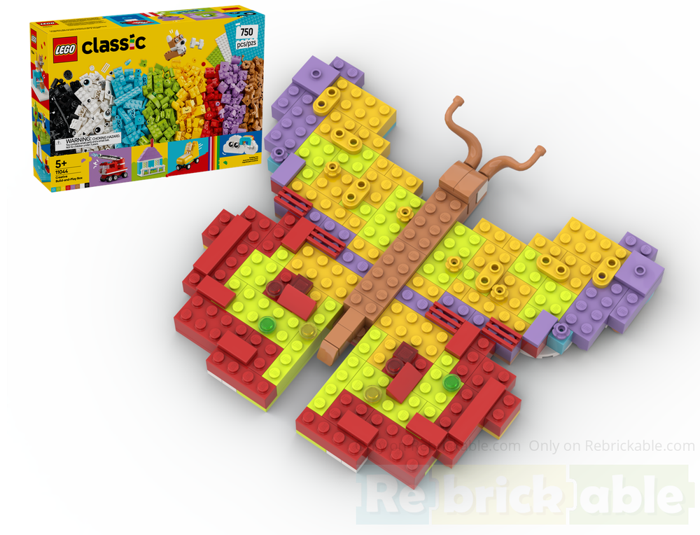 Lego Butterfly - 11044 alternate