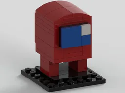 Among Us Red Crewmate Brickheadz