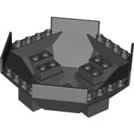 Cockpit 10 x 10 x 4 Octagonal / Black