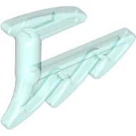 Tool Saw with Handle and Tooth / Trans-Light Blue