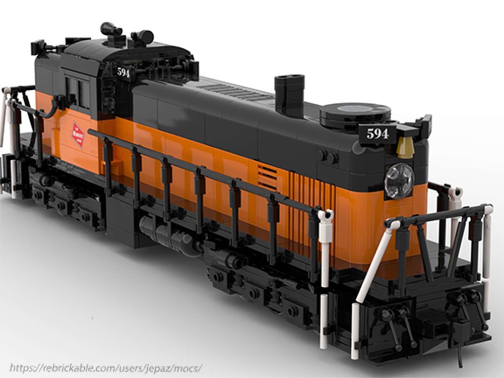 Lego Alco RSC-2 Milwaukee Road