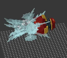 Fire Knight Mech arm cannon mod