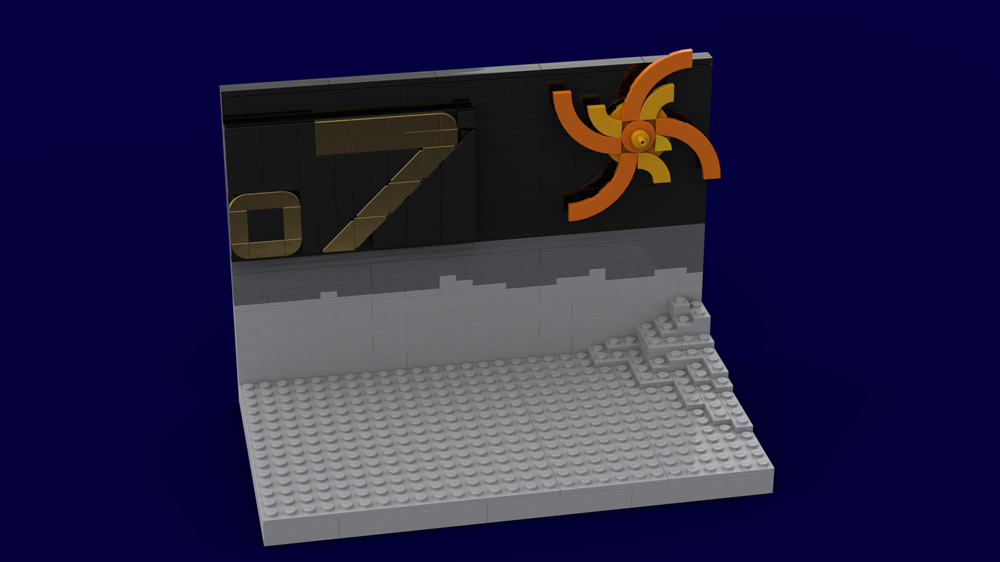 Lego Stand for MOC-72841 Elite Dangerous Dolphin
