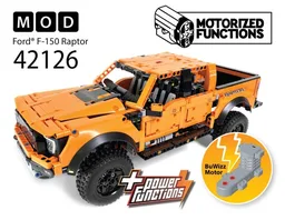 42126 Ford F-150 Raptor RC MOD for Power Function & BuWizz Mortors