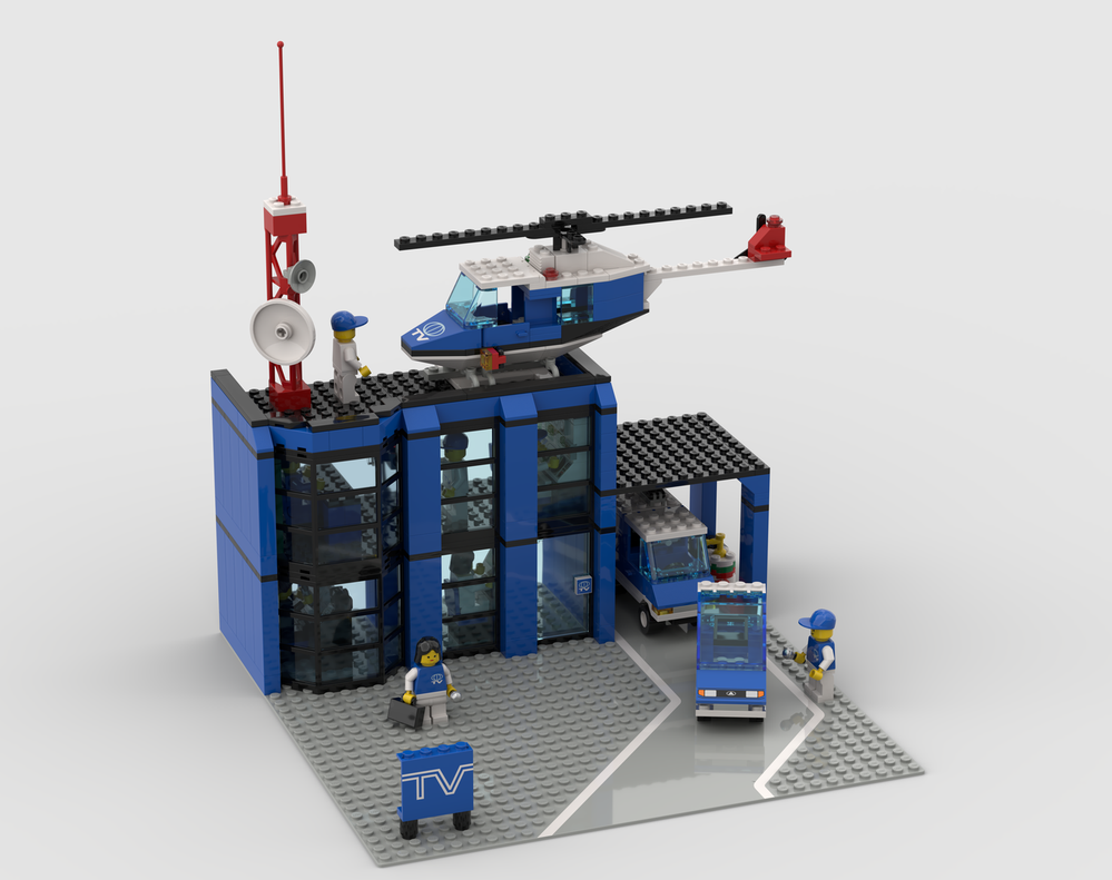 Lego News Studio