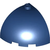 Brick Round Corner 3 x 3 x 2 Dome Top / Dark Blue