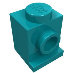 Brick Special 1 x 1 with Headlight / Dark Turquoise