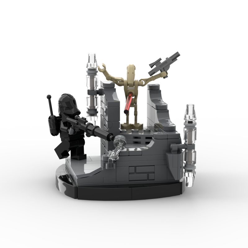 Lego Imperial Crosshair Diorama