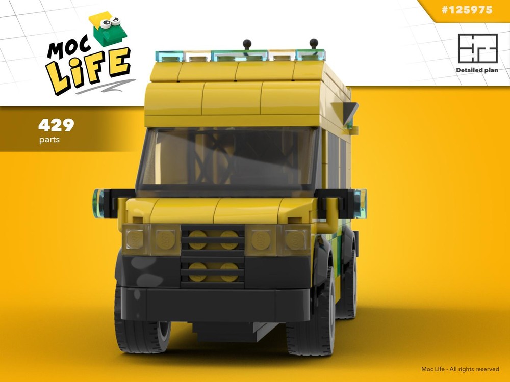 Lego Ford Transit 350 UK Ambulance