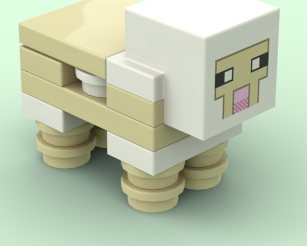 Lego Shorn Sheep