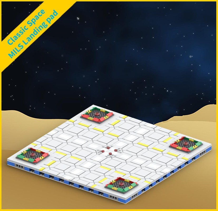Lego Classic Space - MILS Landing pad v3