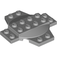 Lego Plate Special 6 x 6 x 2/3 Cross with Dome