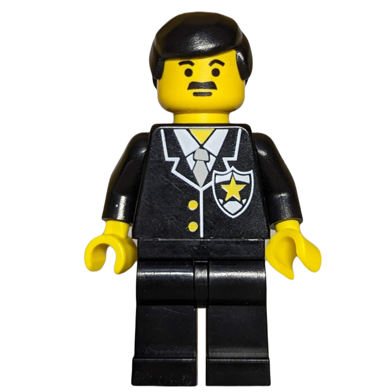 Lego Police - Sheriff, Black Suit