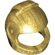 Helmet Space, Black Neck Pattern / Pearl Gold