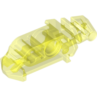 Lego Large Figure Head Connector Block Eye/Brain Stalk (Toa Metru) / Trans-Neon Green