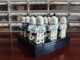12 Minifigures Stand