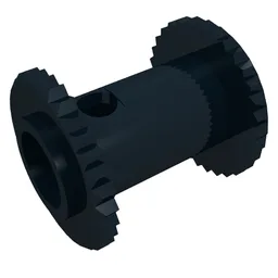 String Reel 2 x 2 Winch Drum / Black