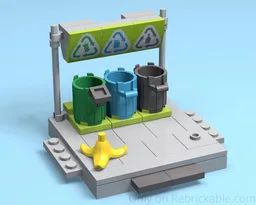 Recycling modules set