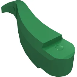Animal Body Part, Dinosaur, Tyrannosaurus Rex / Triceratops Tail / Green