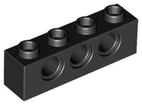 Technic Brick 1 x 4 [3 Pin Holes]