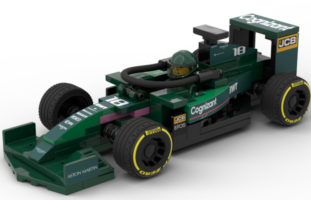 Lego 2021 Aston Martin AMR21 Formula One F1 Car
