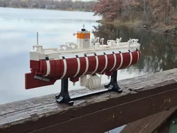Trieste Bathyscaphe - Minifig Scale