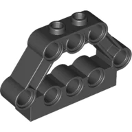 Technic Pin Connector Block 1 x 5 x 3 / Black