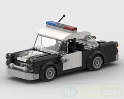 Classic Police Cruiser