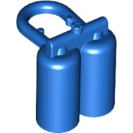 Minifig Neckwear Airtanks / Blue