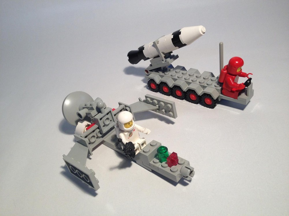 Lego All Terrain Rocket Launcher with Service Jet