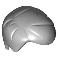 Lego Hair Short Smooth and Right Parting [Plain] / Light Bluish Gray