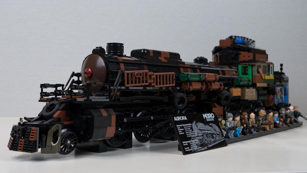 Lego Aurora locomotive - Metro 2033 Exodus
