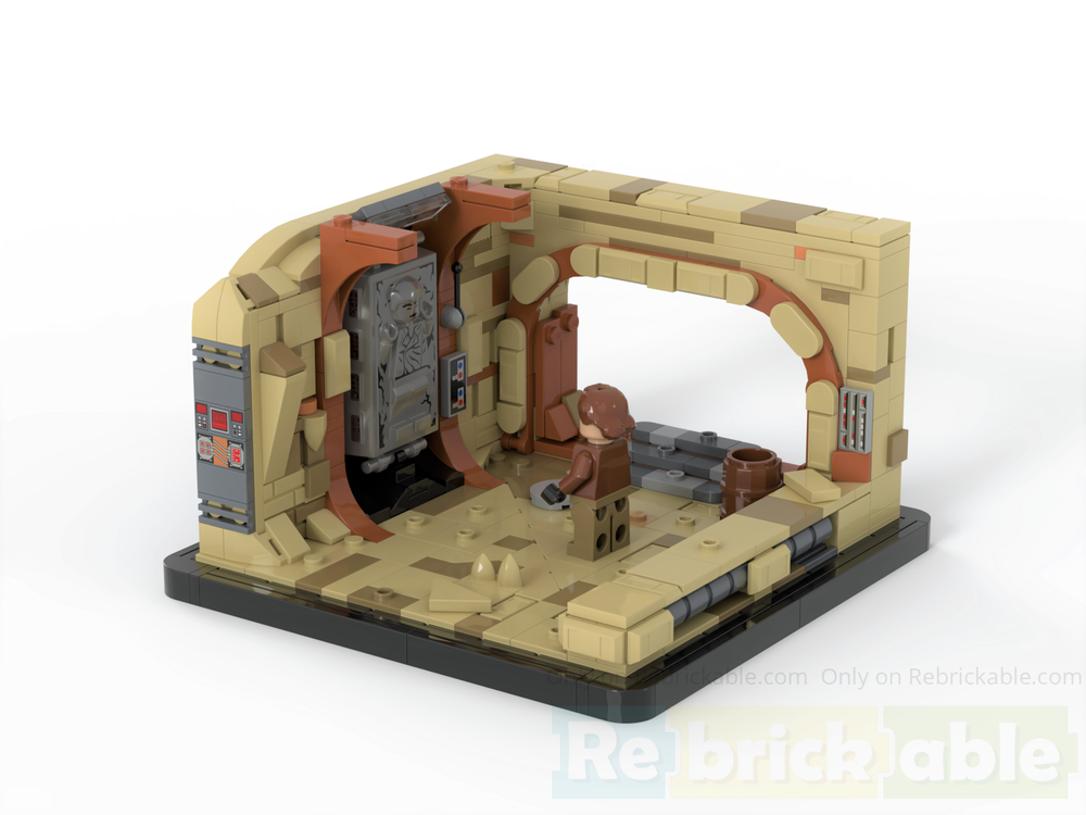 Lego Han's Carbonite Awakening - Diorama