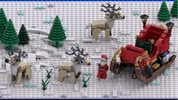 Santa' sleigh