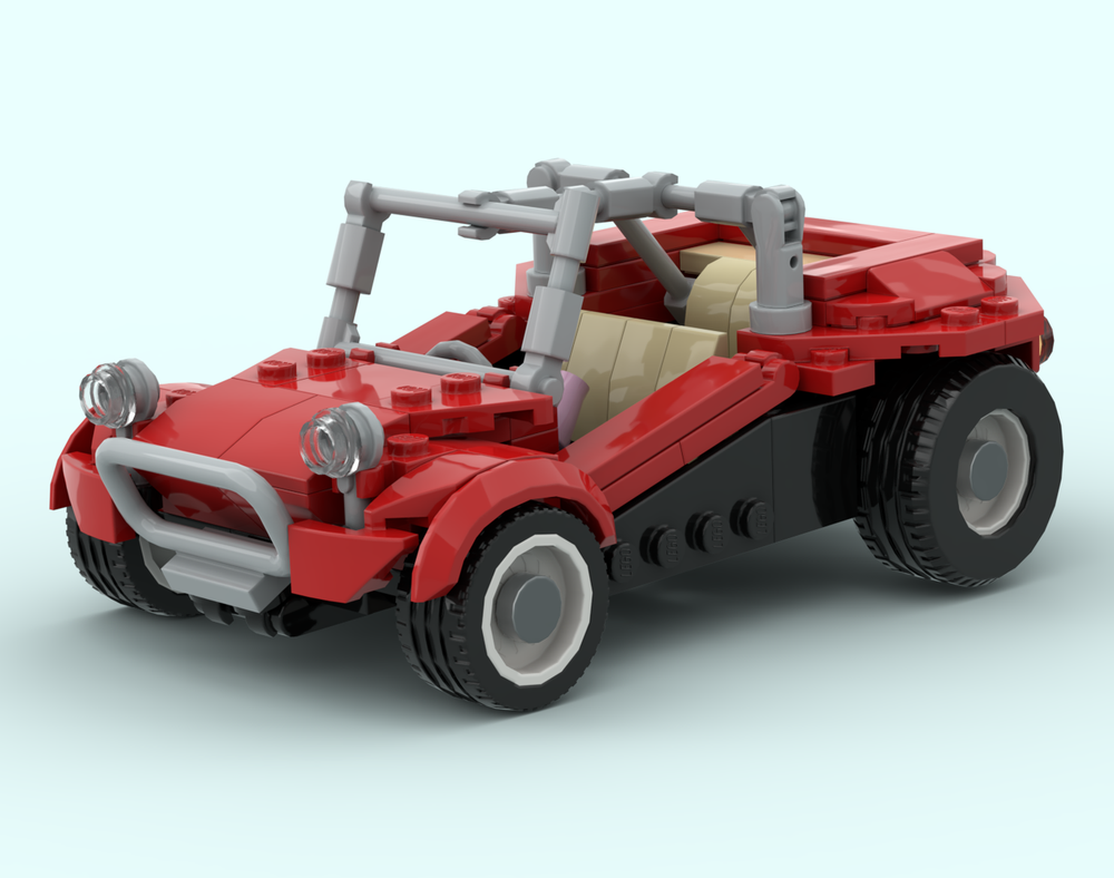 Lego Meyers Manx - James May's Beach buggy 8 stud wide