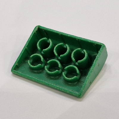 Lego Minitalia Slope 33° 3 x 4 with Bottom Tubes