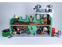 Fallout 4: Damaged Building Diorama Display