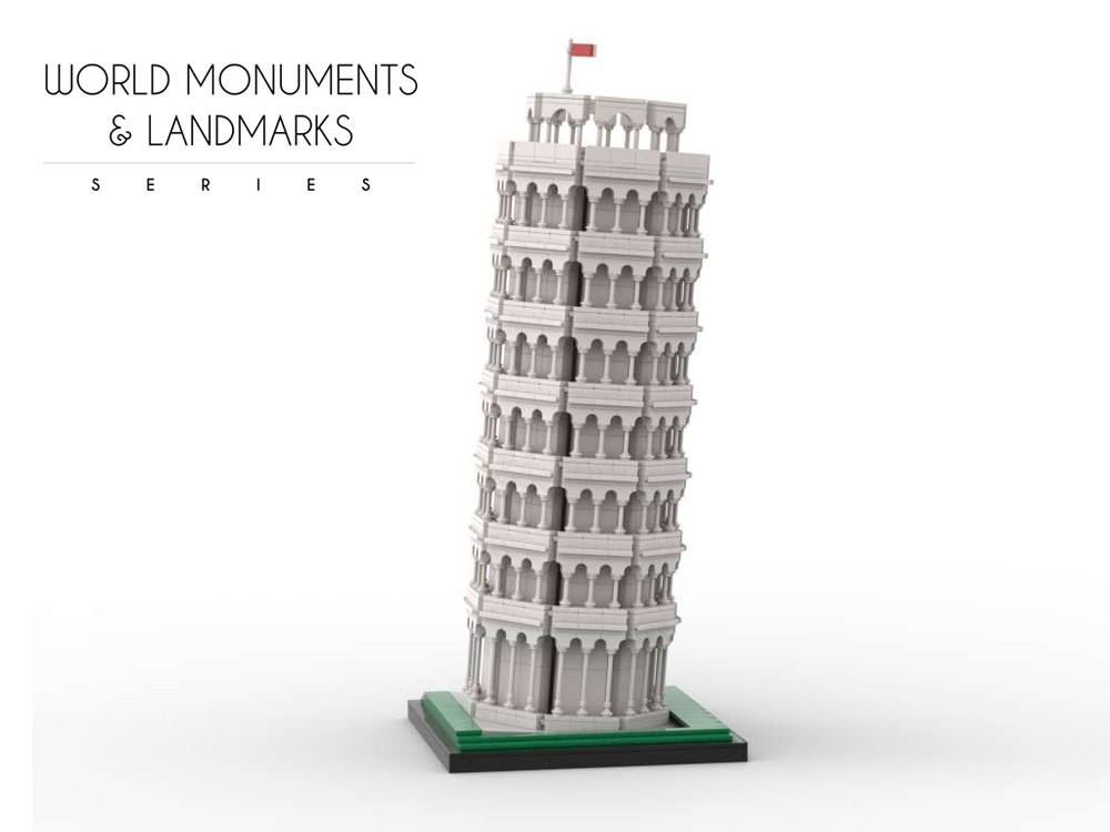 Lego Leaning Tower of Pisa
