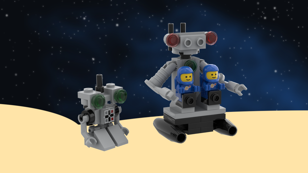 Lego Classic Micro Space (Space Baby) - Robots 1498 & 6750
