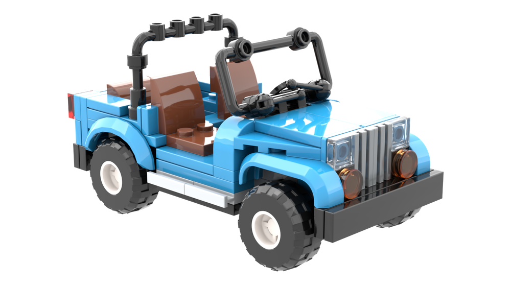 Lego Jeep Back to the futur
