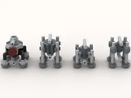 4 Micro Spider Droids