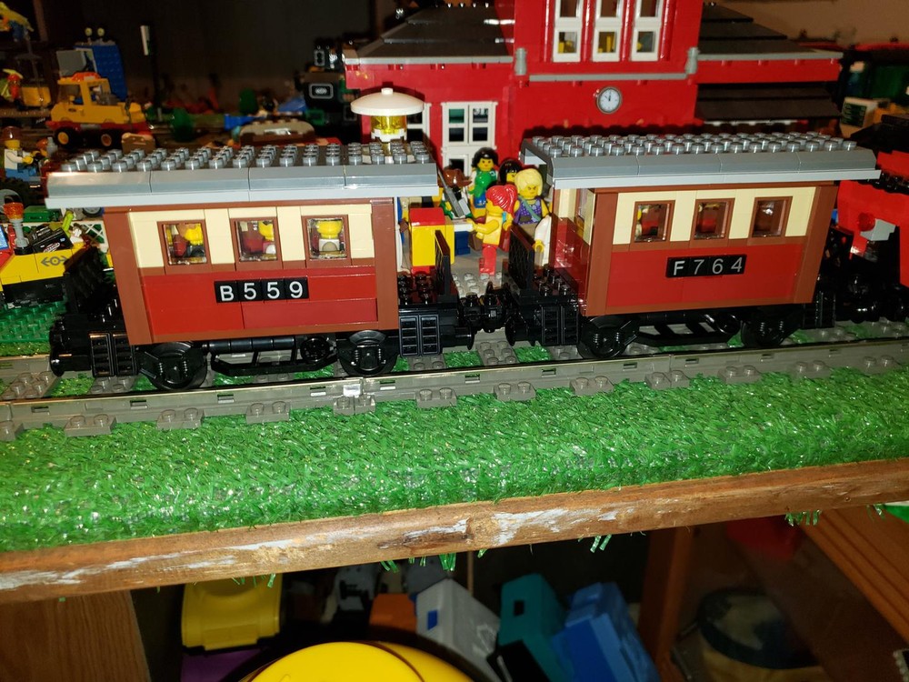 Lego 2 Axle Passenger Coach