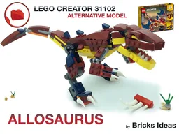 Allosaurus Dinosaur - Lego Creator 31102 set